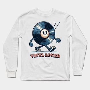 Vinyl Lover  / Vinyl Geek Design Long Sleeve T-Shirt